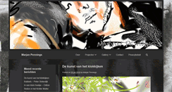 Desktop Screenshot of marjanpennings.nl